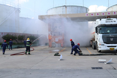 危险化学品生产安全事故应急演练进企业 提高应急救援能力